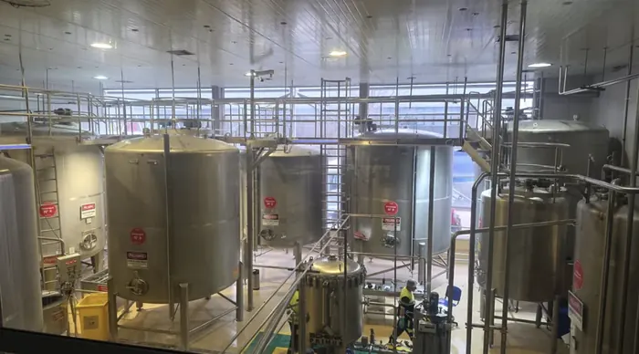 Coca-Cola syrup room with UV-C disinfection, Chile