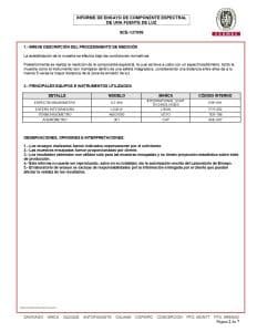 Certificação de produto Bureau Veritas dos equipamentos UV-C UV-Life, página 2