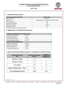 Certificação de produto Bureau Veritas dos equipamentos UV-C UV-Life, página 4