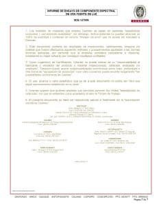 Certificação de produto Bureau Veritas dos equipamentos UV-C UV-Life, página 7